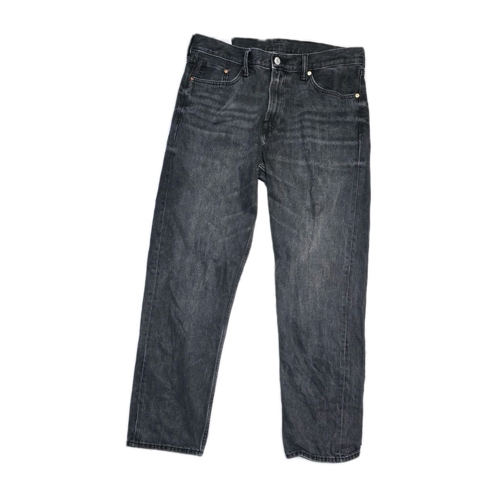 H&M Men's Relaxed Fit Jeans 36x32 Black